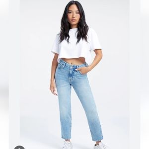 Good American girlfriend jeans